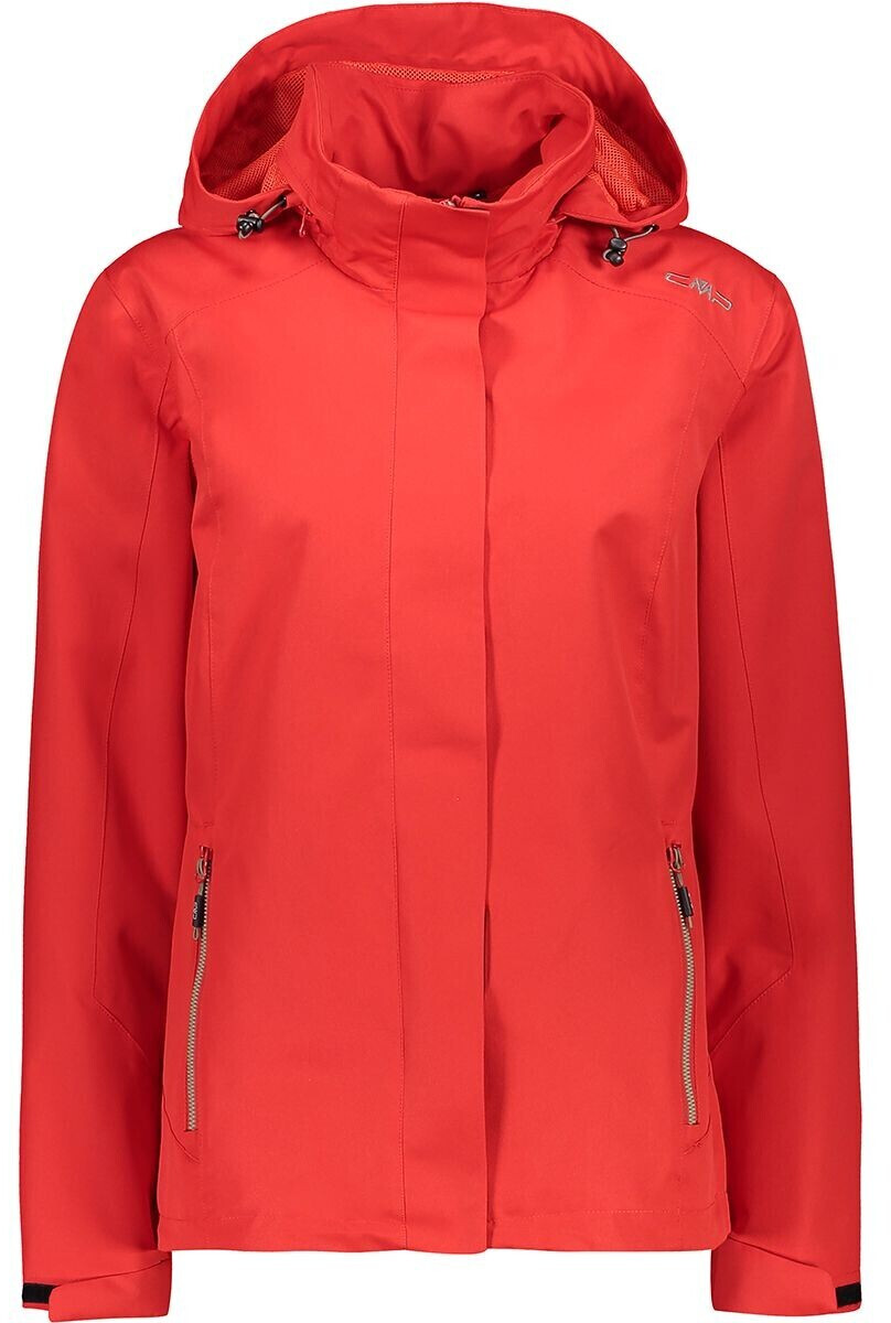 CMP Woman Jacket Zip Hood (30Z5066) cherry