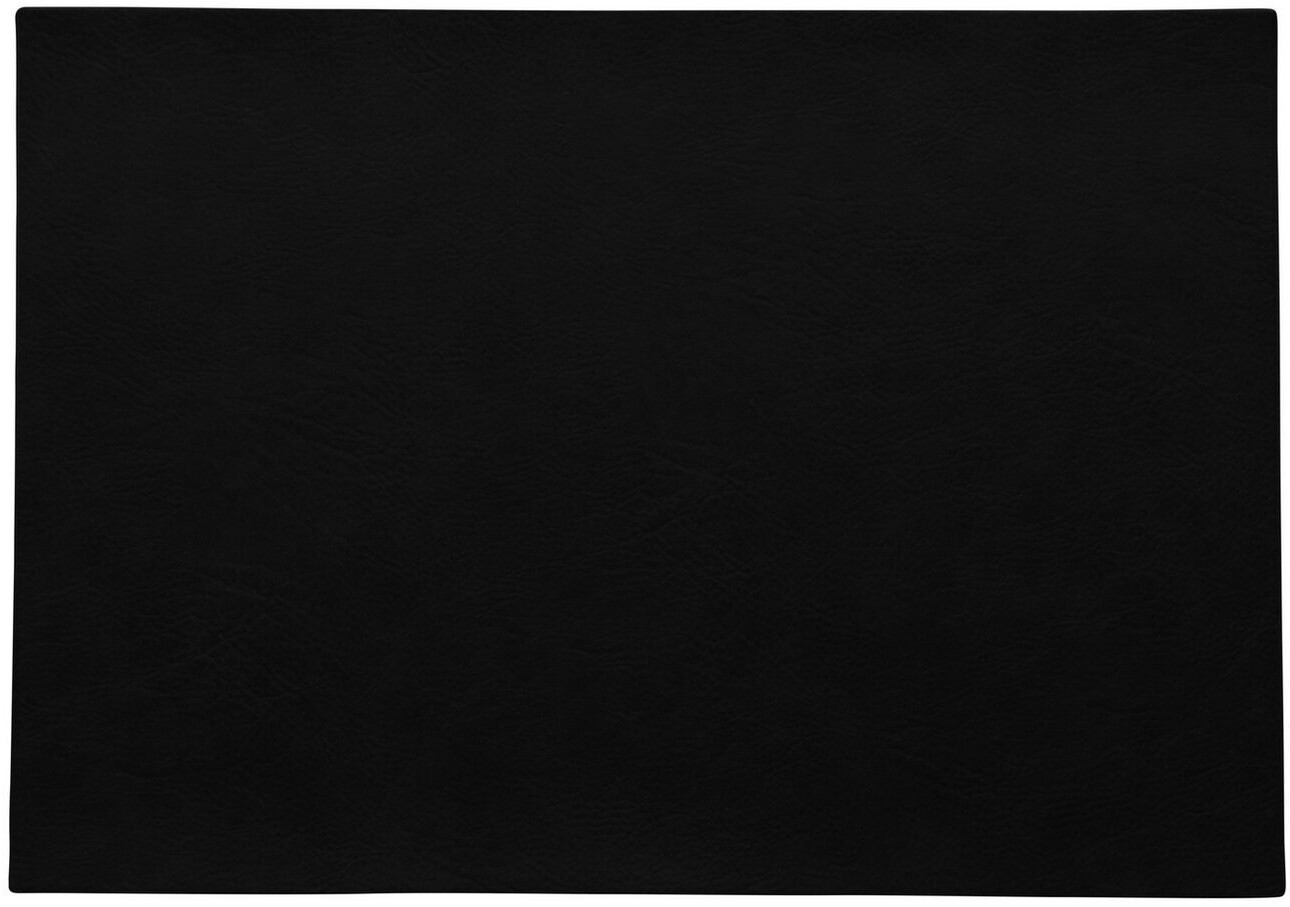 ASA Placemat 33 x 46 cm vegan leather black