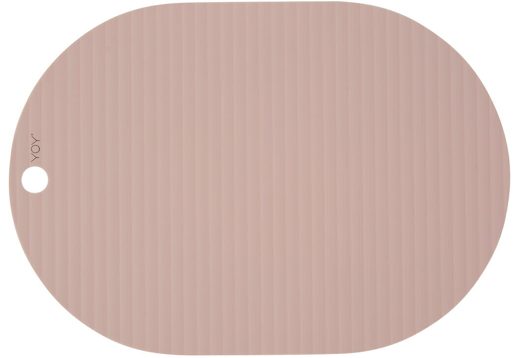 OYOY Ribbo oval placemat, pink
