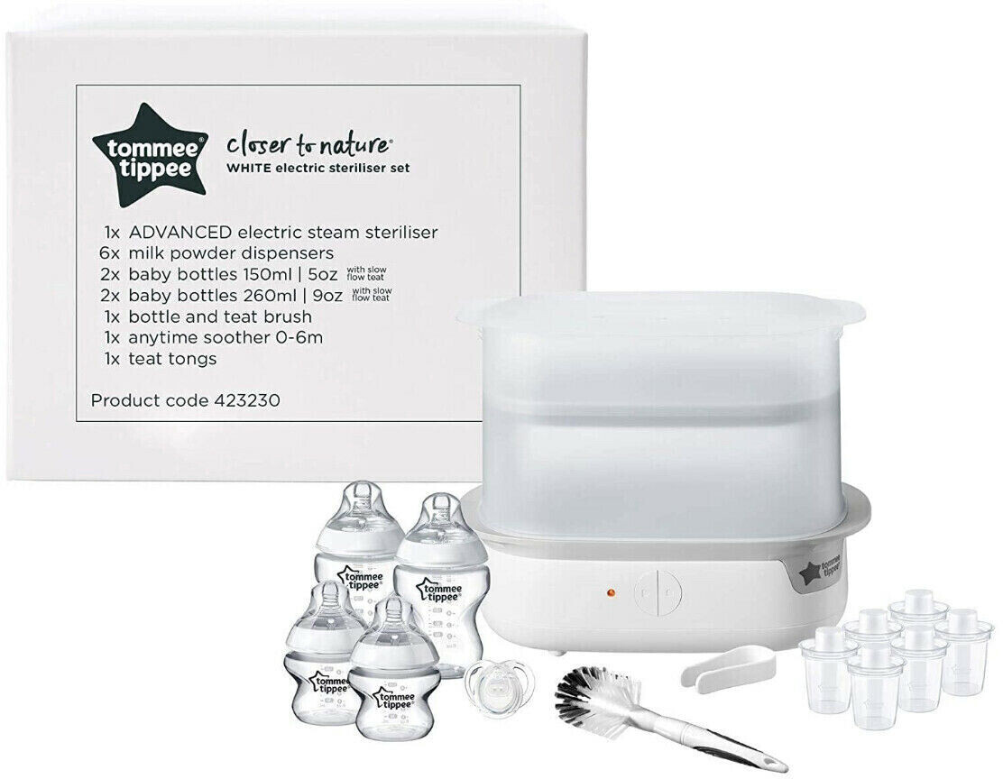 Closer to nature steam hot sale steriliser