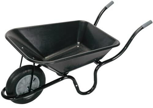 Draper Plastic Tray Wheelbarrow (85L)