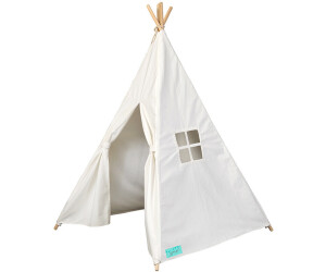Kinder indisches Zelt Tipi spielen Schlafspielhaus tragbar mit Campinglampe DE 