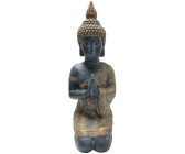 Modernes 2er Set Buddha Verdunster inklusive Skulptur Höhen 14,5+16cm B 19 cm