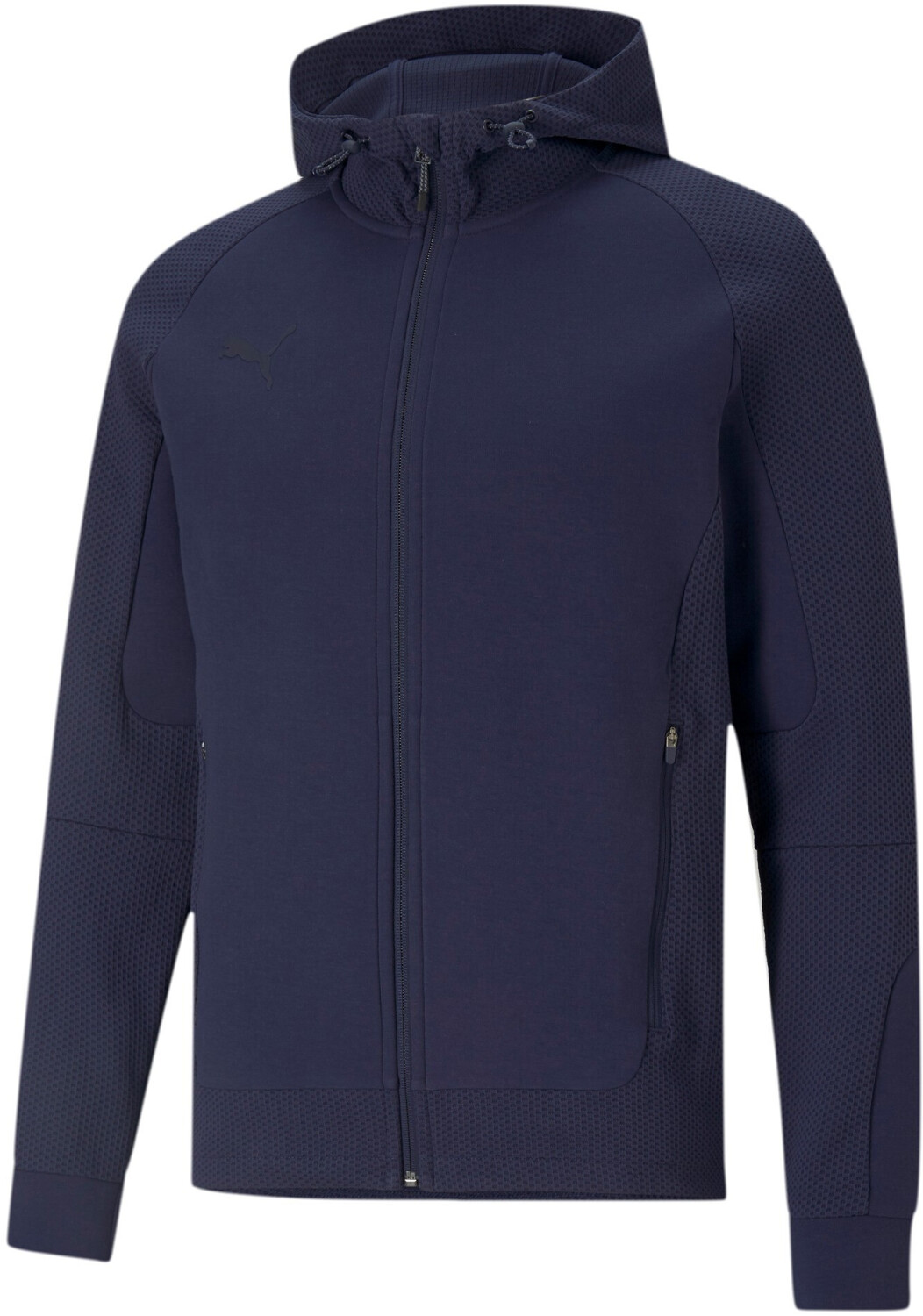 Puma teamCup Casuals Hooded Jacket (656748) peacoat