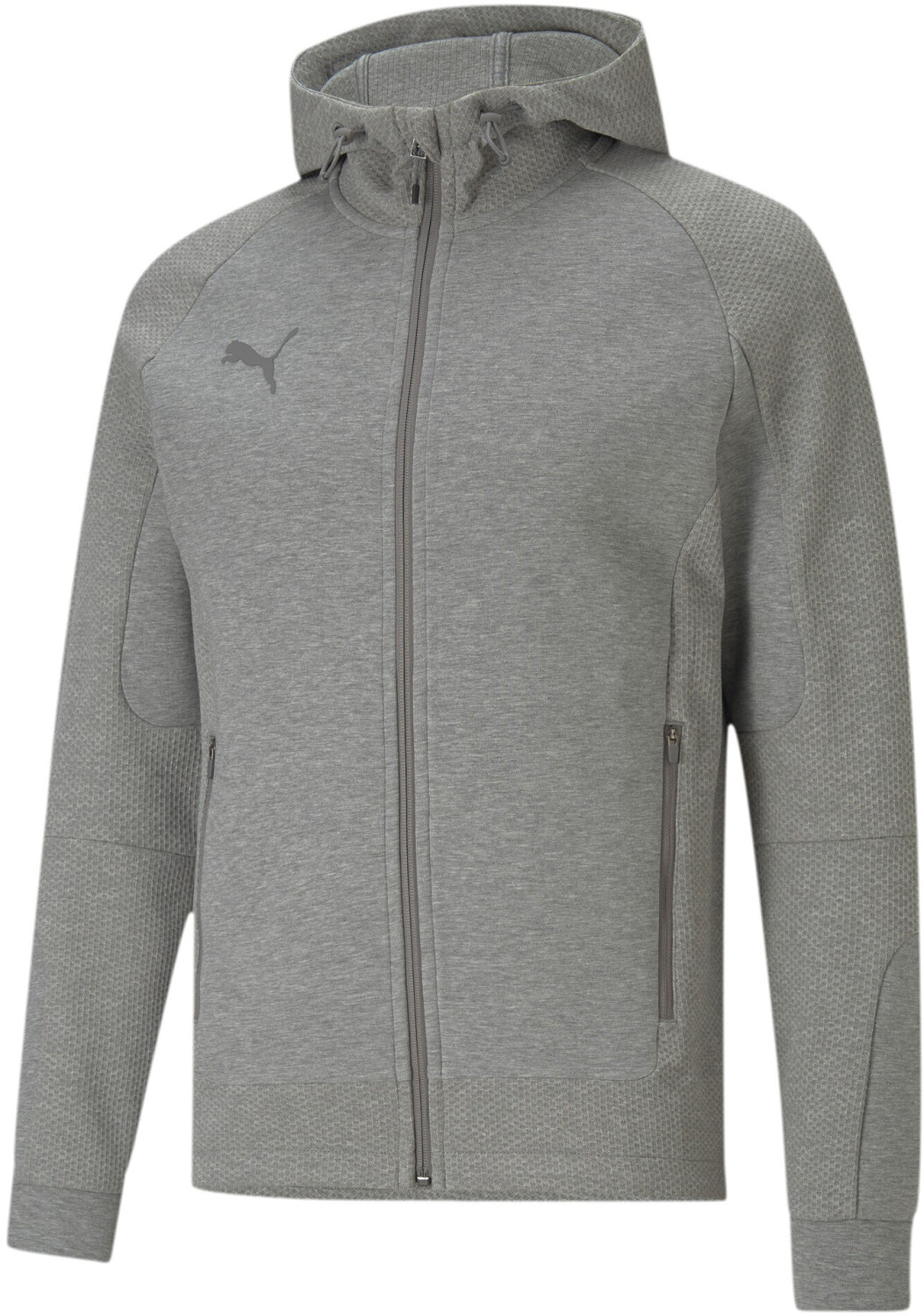 Puma teamCup Casuals Hooded Jacket (656748) medium grey heather