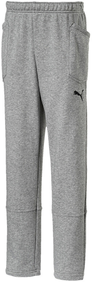 Puma Liga Casuals Pants Jr (655635) medium grey heather/puma black