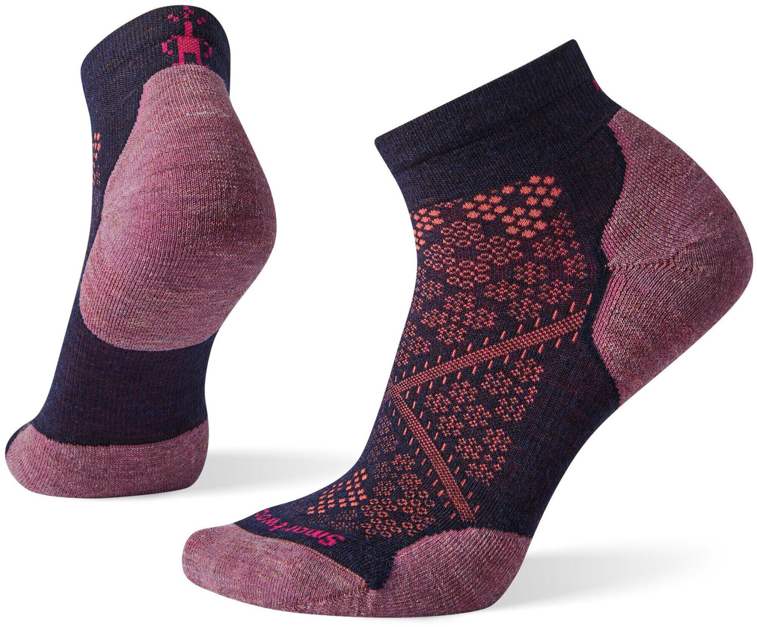 Smartwool Women's PhD Run Light Elite Low Cut Socks (SW0SW211) deep navy