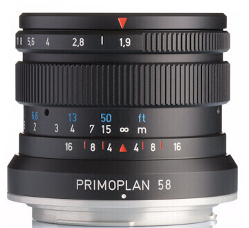 Meyer Optik Görlitz Primoplan 58mm f1.9 II
