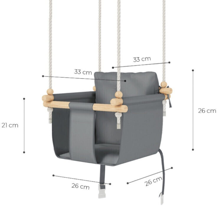 Mamoi Baby Swing Scandinavian Design