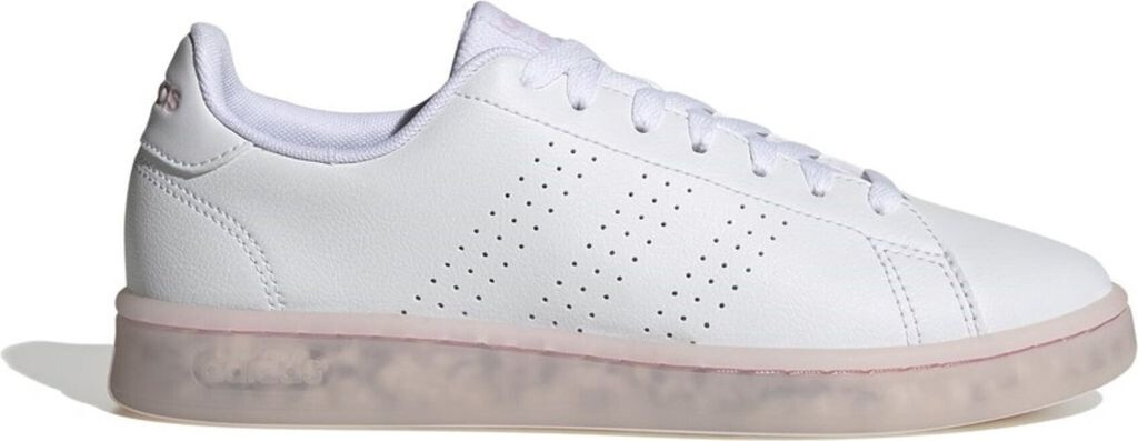 Adidas neo advantage clean white pink outlet