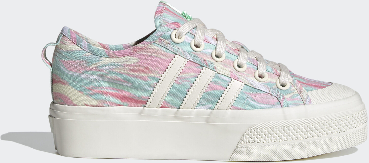 Adidas nizza sales white green