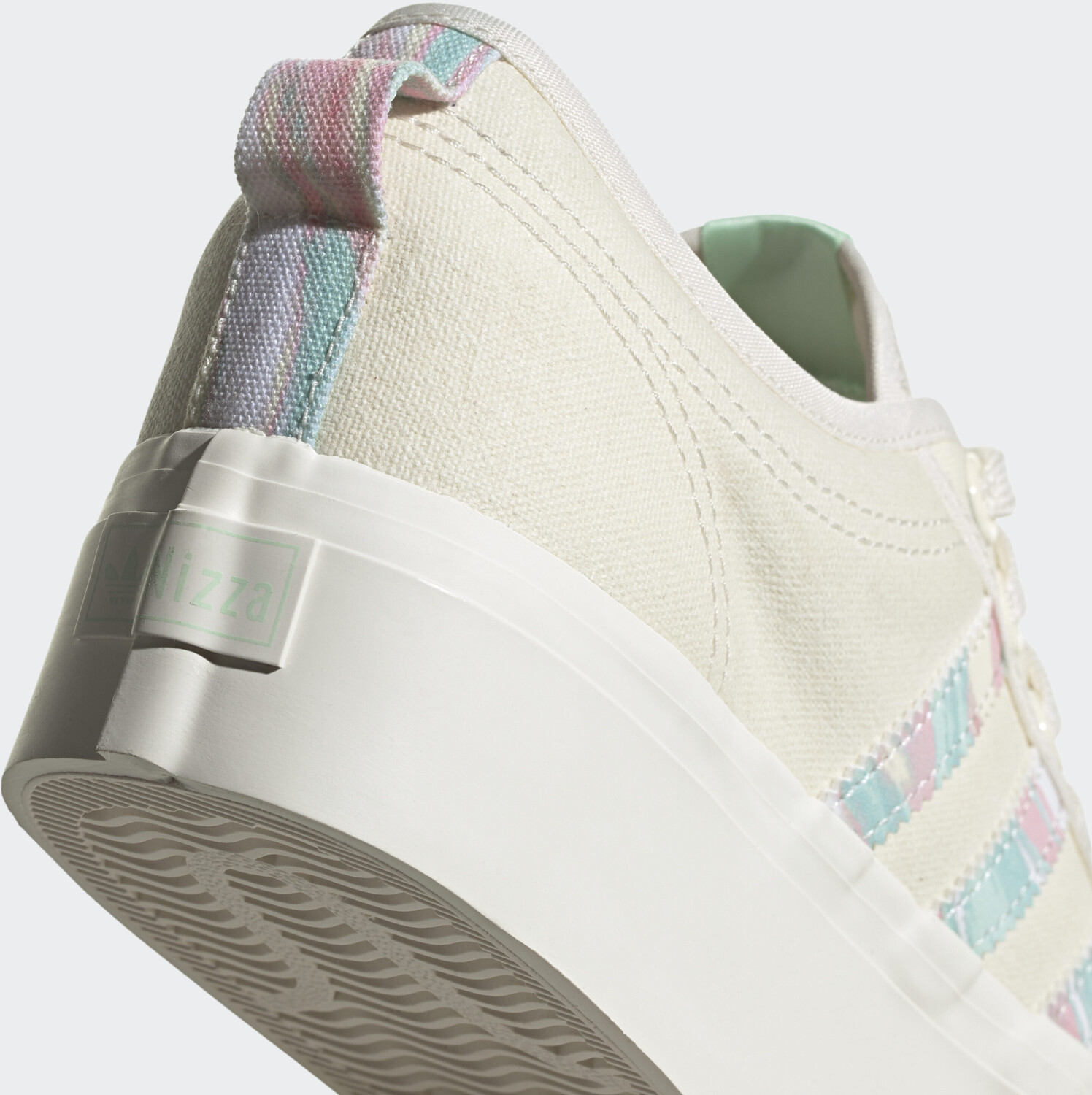 Buy Adidas Nizza Platform Chalk White/Chalk White/Frozen Green (GW0165) from Â£47.00 (Today 