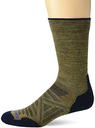 Smartwool Men's PhD® Outdoor Light Hiking Crew Socks (SW001069) desert sand