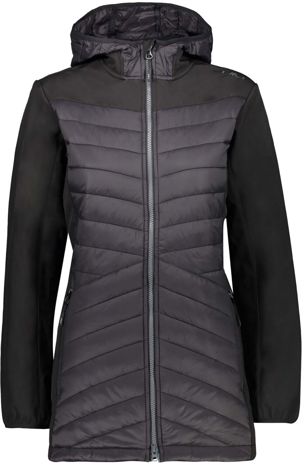 CMP Women's Long Jacket Fix Hood (30A1516)