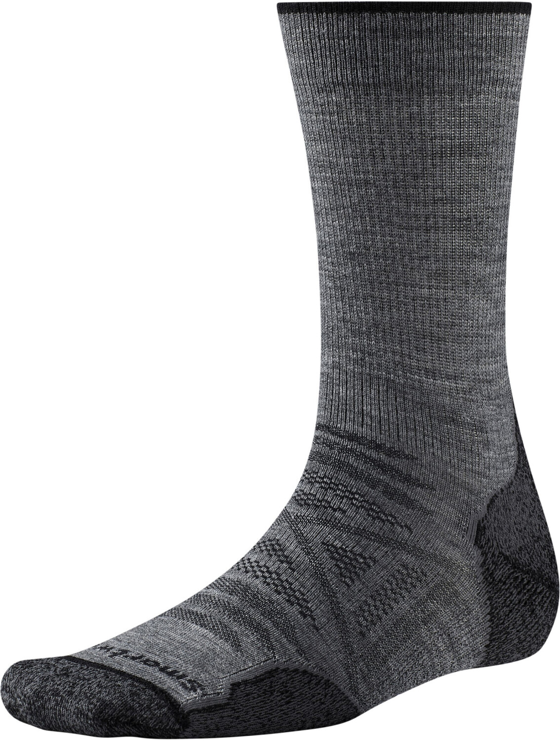 Smartwool Men's PhD® Outdoor Light Hiking Crew Socks (SW001069) medium gray