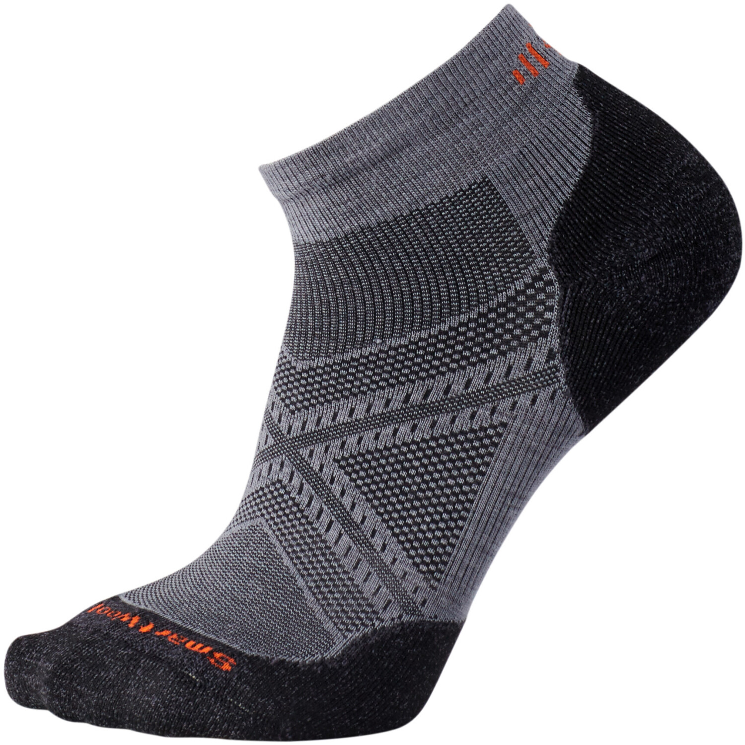 Smartwool Men's PhD Run Light Elite Low Cut Socks (SW0SW243) graphite