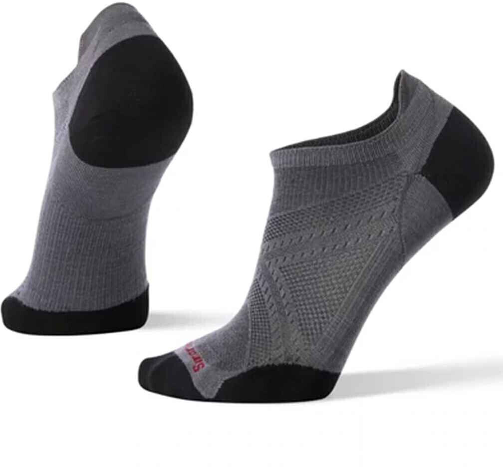 Smartwool Men's PhD Run Ultra Light Micro Socks (SW001405) medium gray