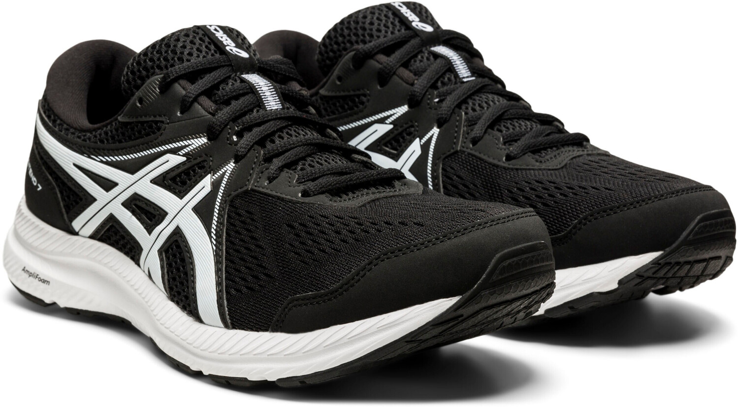 Buy Asics Gel Contend 7 black/white from £131.68 (Today) – Best Deals ...