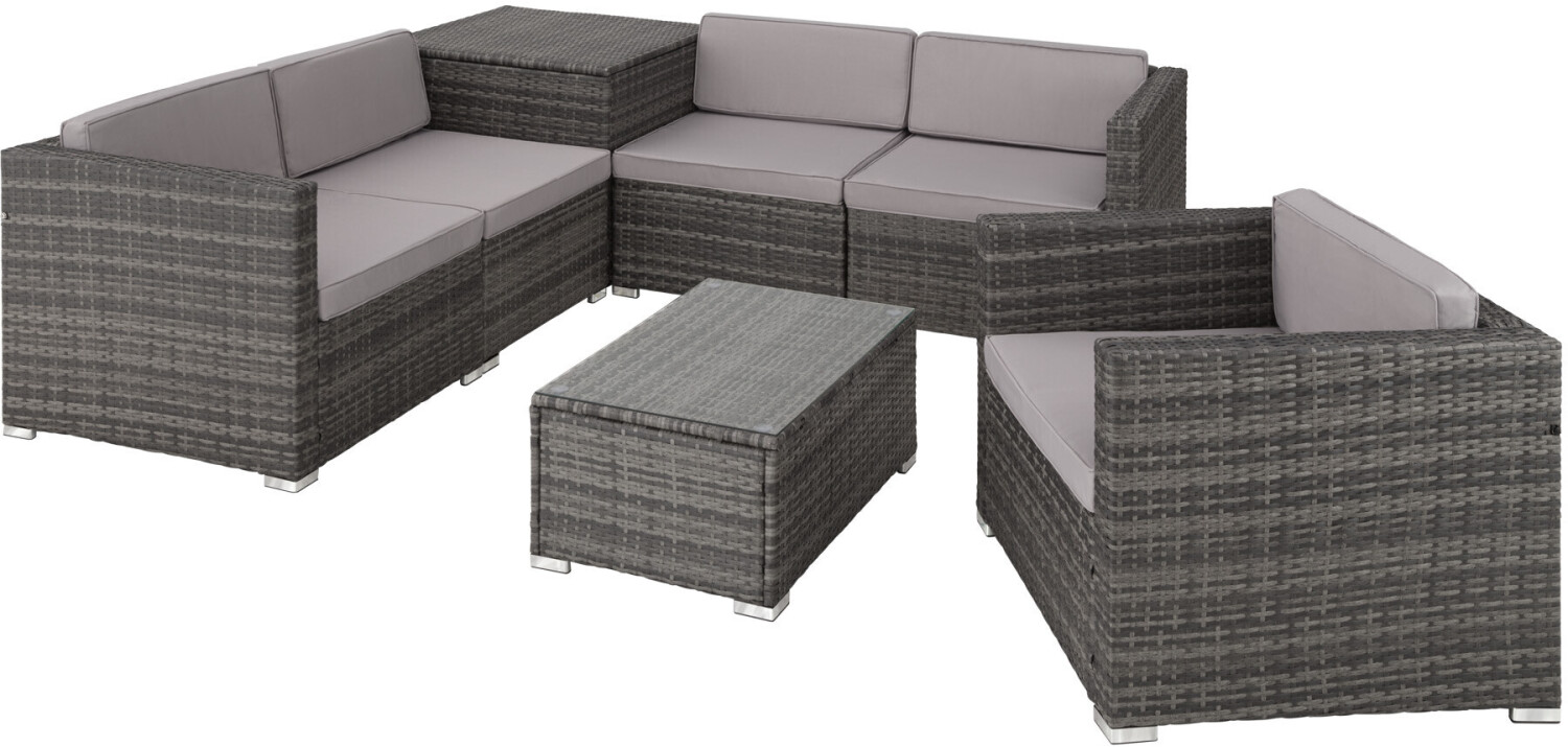 Tectake rattan lounge pisa shop