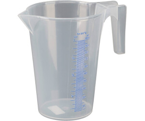 Pressol Messbecher 2 L. transparent aus Polyethylen mit Flexauslauf Deckel u.