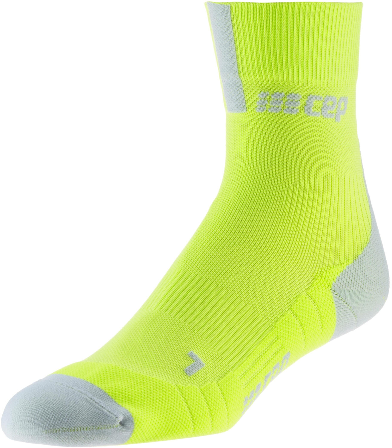 CEP Compression No Show Socks 3.0 Men (WP5B) lime/light grey