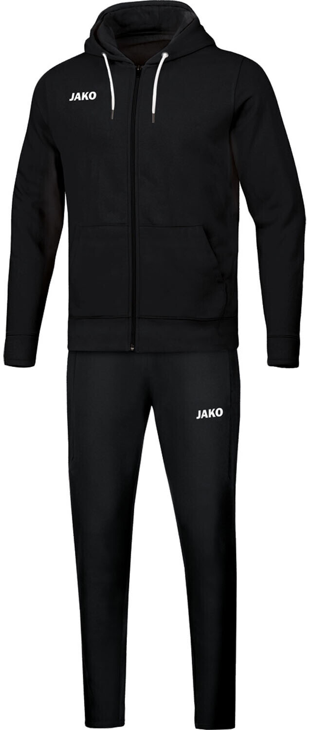JAKO Youth Tracksuit Base with Hood black