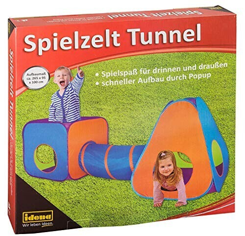 Idena Play Tent with Tunnel (40118)
