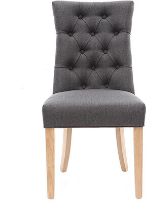 Miliboo Voltaire gris foncé