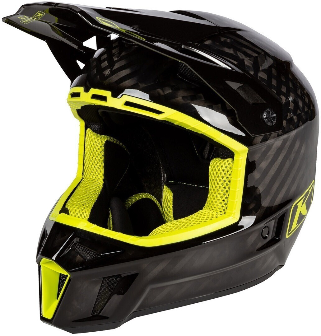 Klim F3 Carbon Black/yellow