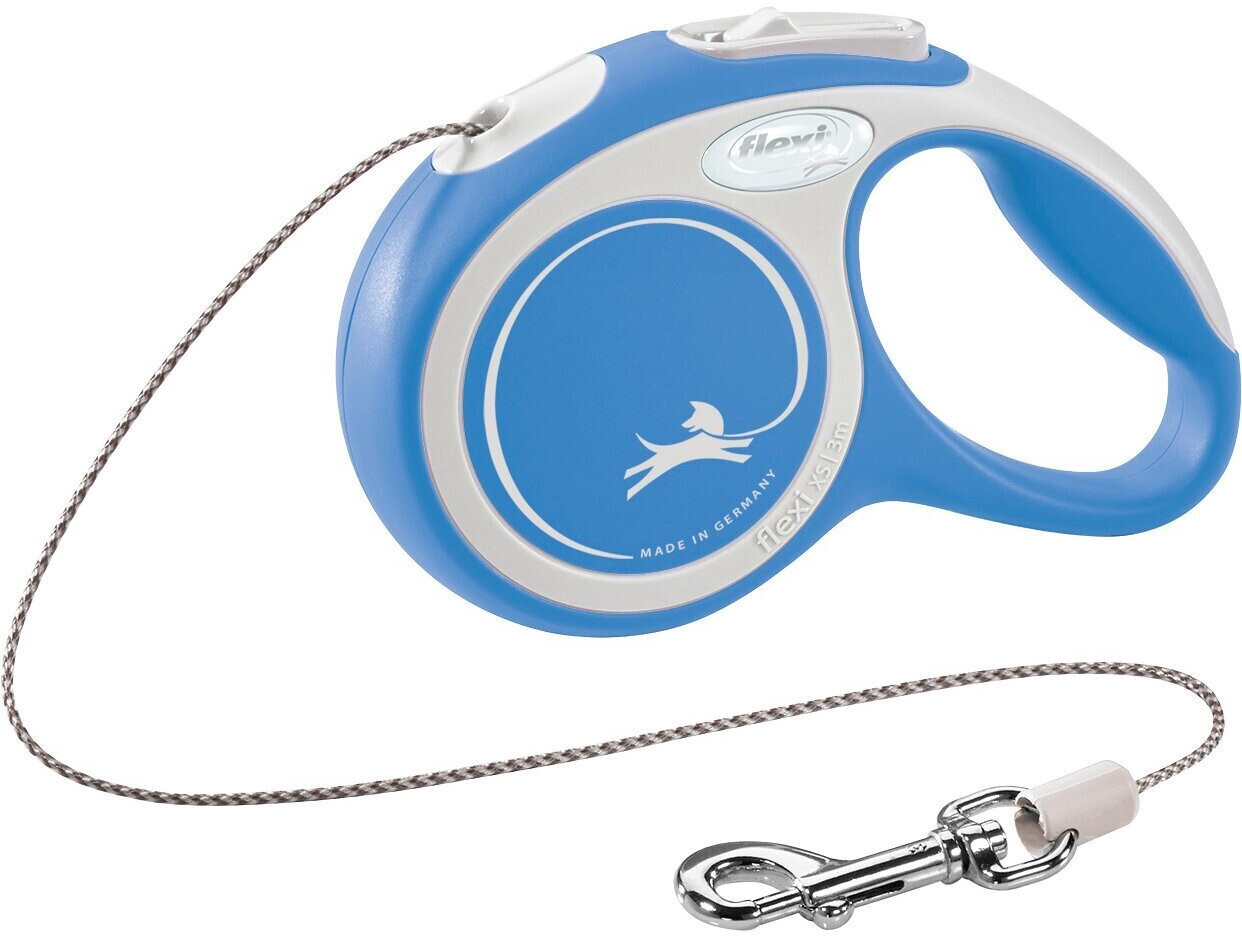 Flexi New Comfort Cord S 8m Blue/White