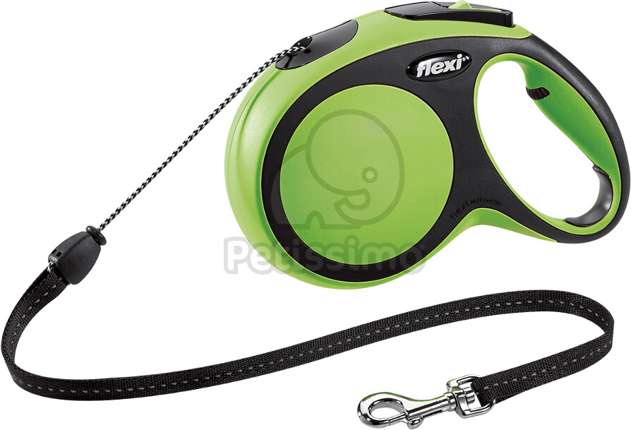 Flexi New Comfort Cord S 5m Green/Black