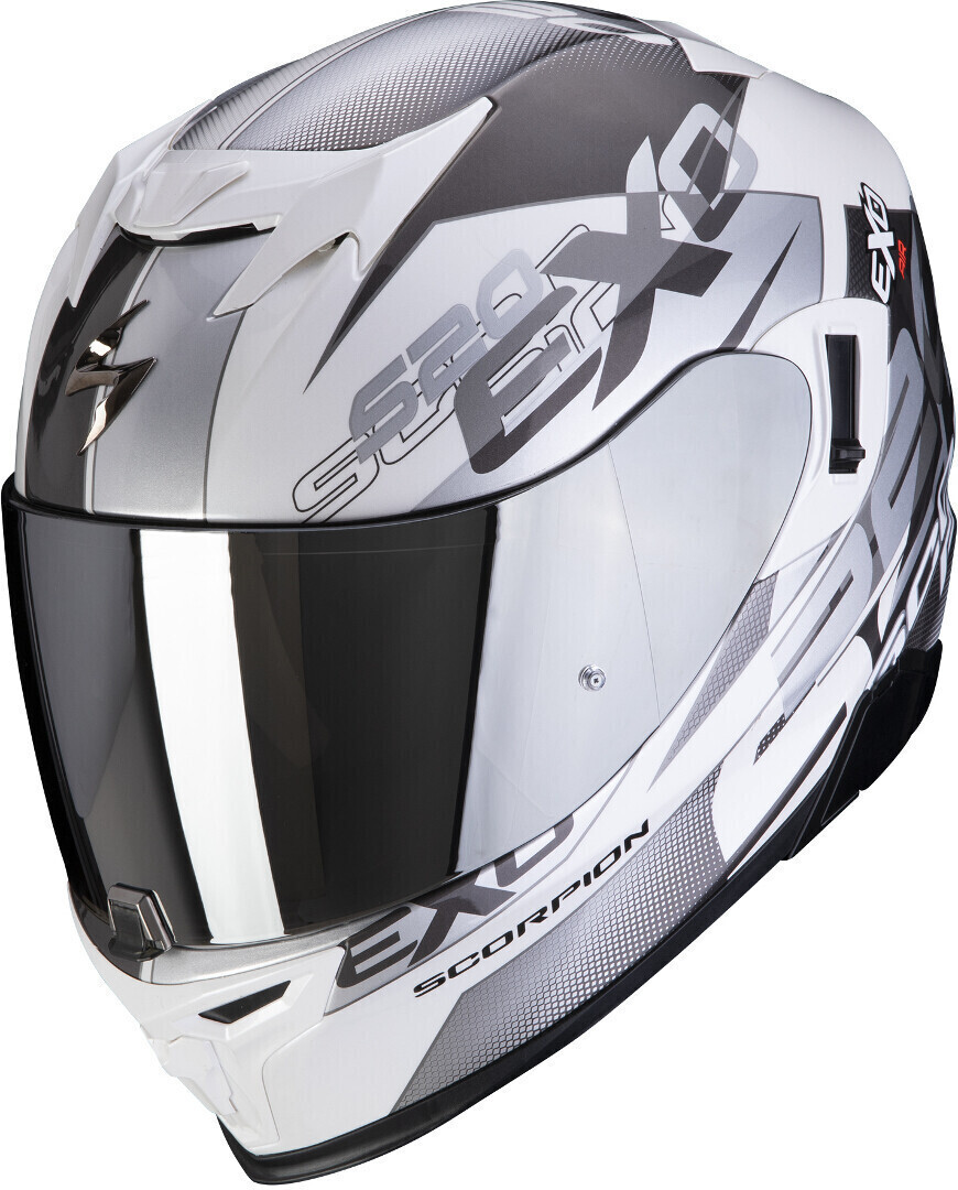 Scorpion Exo-520 Air Cover White/Silver