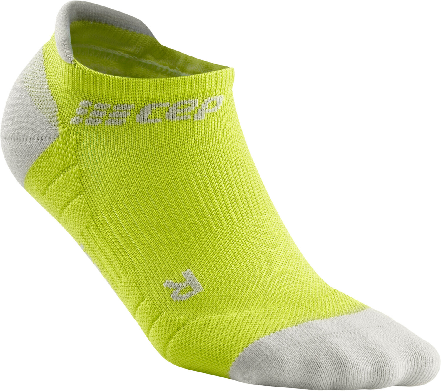 CEP Compression No Show Socks 3.0 Men (WP56EX) lime/light grey