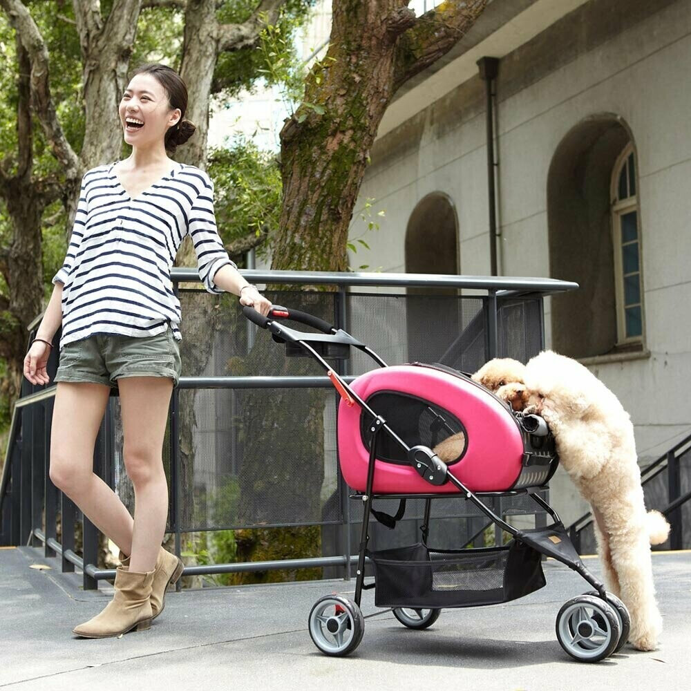 ibiyaya Sac de transport pour chien Pink ibiyaya Sac de transport pour chien Pink