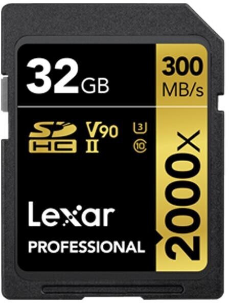 Lexar Professional 2000x SDHC 32 Go (LSD2000032G-BNNNG)