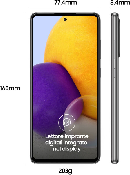 Samsung Galaxy A72 128GB Awesome Black, Bild 6