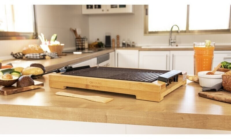 Cecotec Tasty&Grill 2000 Bamboo Mixstone
