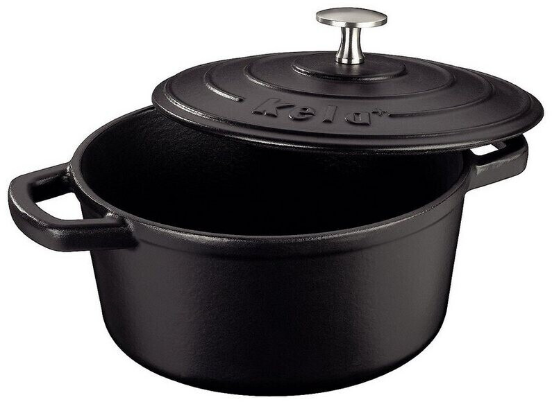 Kela Calido Cast iron Roaster 21 cm black