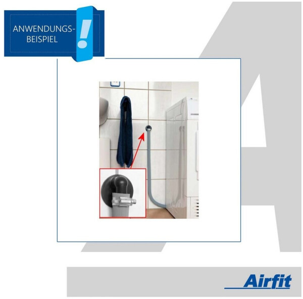 Airfit Schlauchwinkel DN 50 für Schlauchdurchmesser 19 - 21 mm, Bild 3