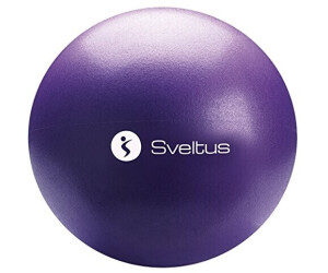 Ballon De Gym Sveltus – Rouge, Diamètre 20 Cm, Anti-explosion, Gonflage Ajustable, Livré Avec Paille Et Bouchons