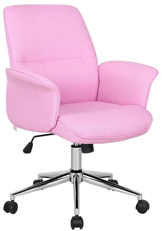 SixBros. Bürostuhl | Drehstuhl ab Preisvergleich Stoff 0704M/3673 bei 69,90 € pink