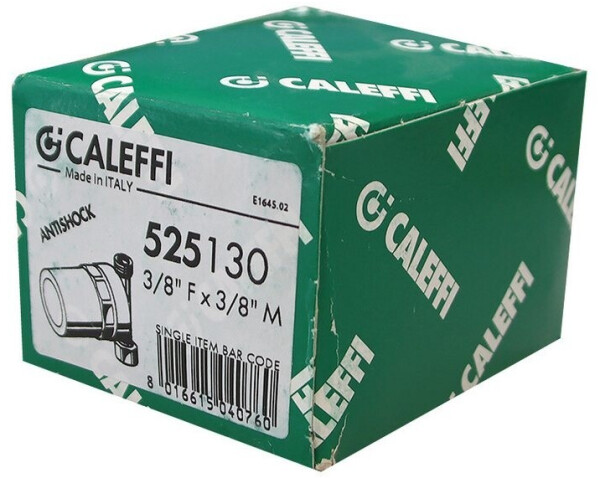 Caleffi Wasserschlagdämpfer Antishock verchromt (525130), Bild 5