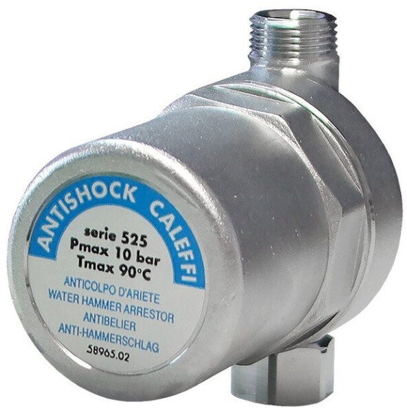 Caleffi Wasserschlagdämpfer Antishock verchromt (525130), Bild 10