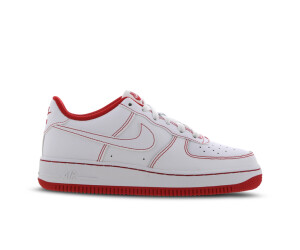 nike air force one red white