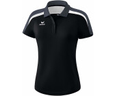Erima Damen Poloshirt Liga 2.0 (1111834) schwarz/weiß/dunkelgrau