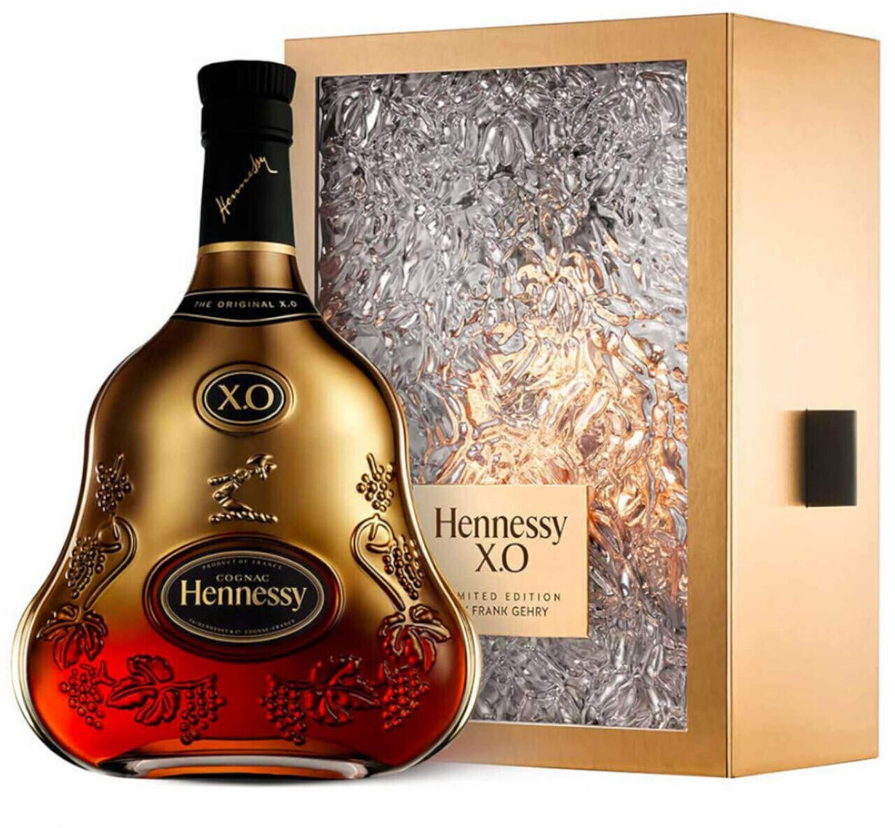 Hennessy XO 0,7l limited Edition Frank Ghery ab 259,99 € | Preisvergleich  bei