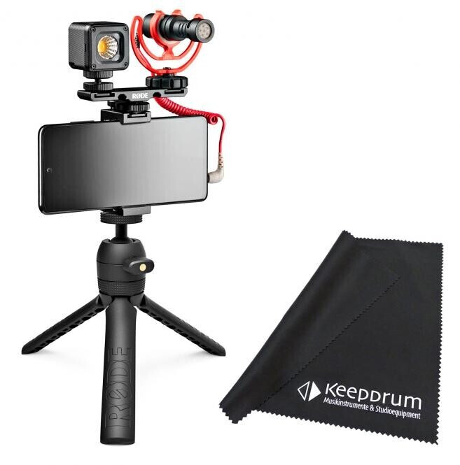 Rode Vlogger Kit Universal + Microfibre Cloth