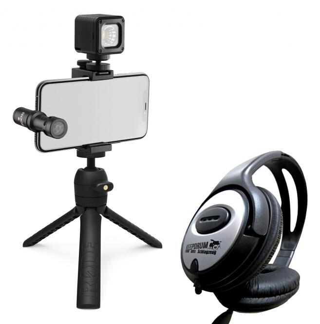 Rode Vlogger Kit iOS + Headphones
