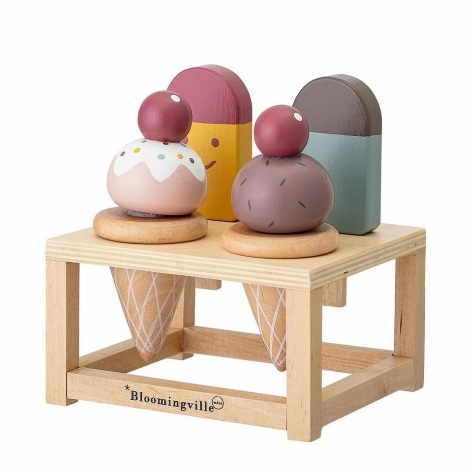 Bloomingville Wooden Play Set Ice Cream 7pcs.