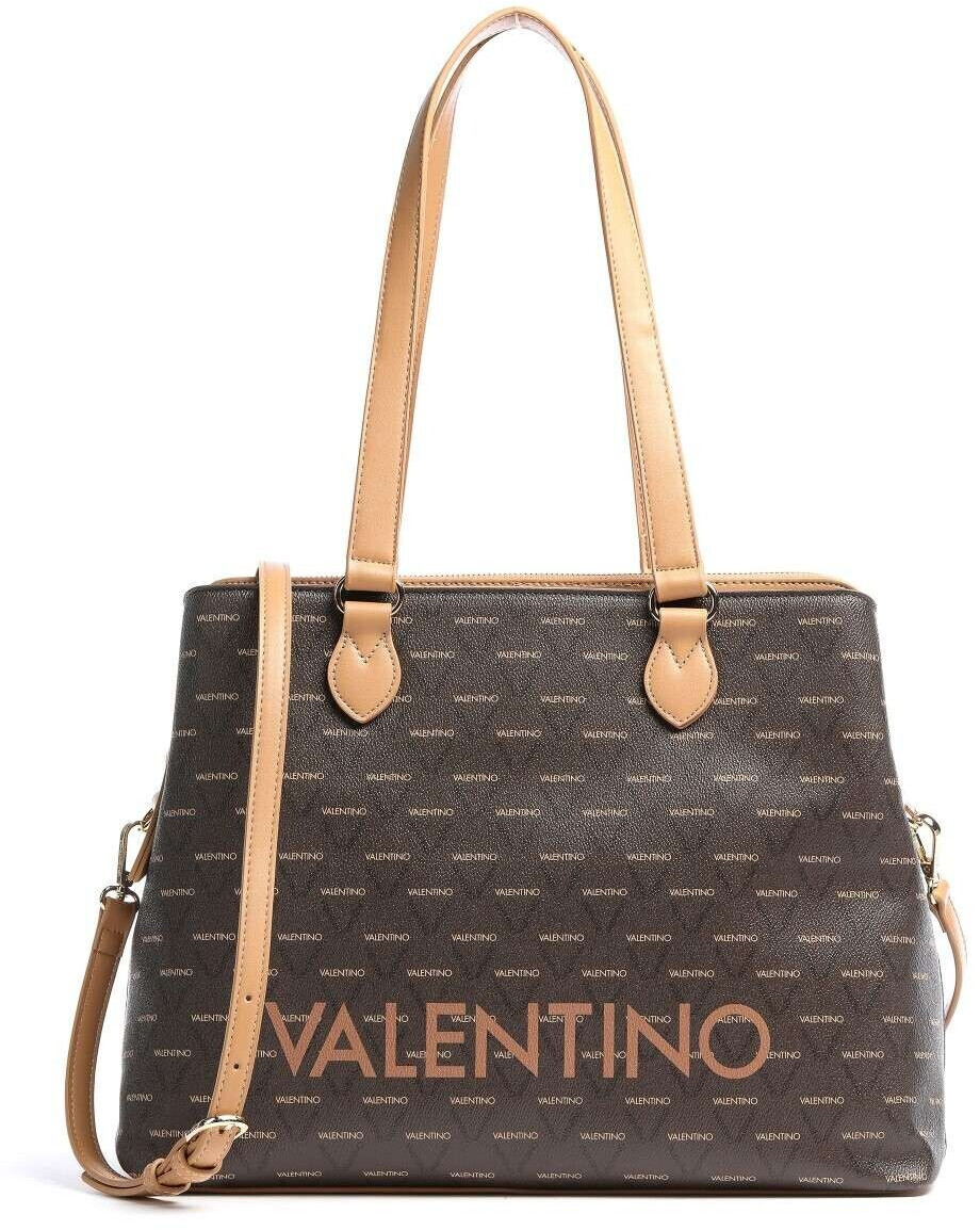 Mario Valentino Sac épaule Liuto brun foncé